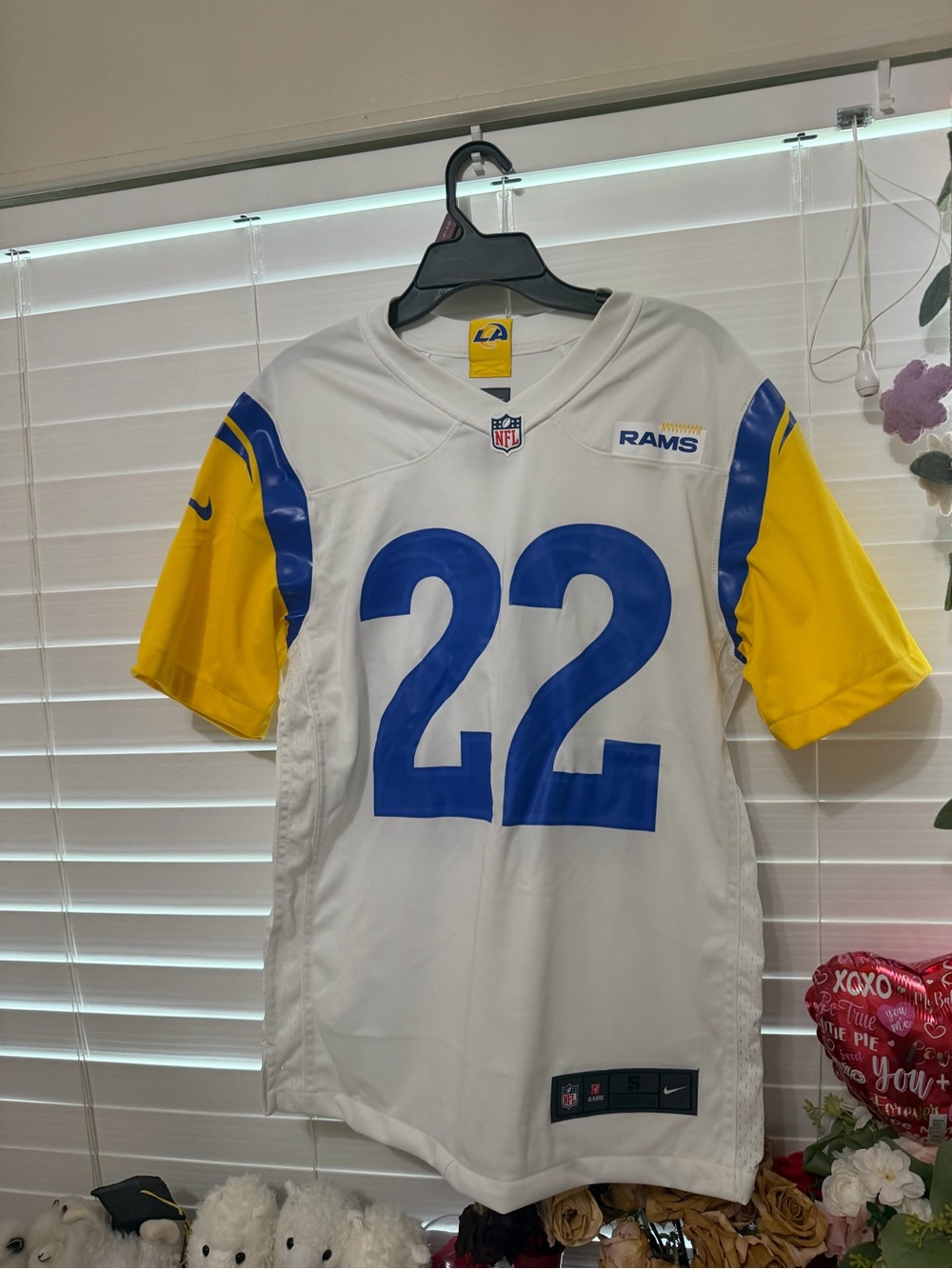 Los Angeles Rams #22 Corum Football Jersey
